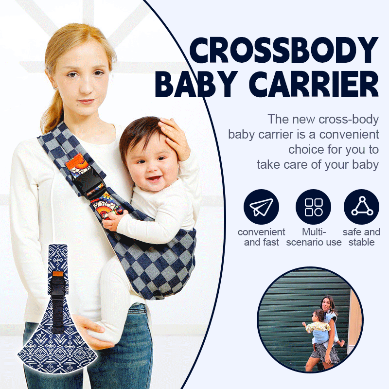 Crossbody Baby Carrier👶Suitable for babies from 0 to 5 years old