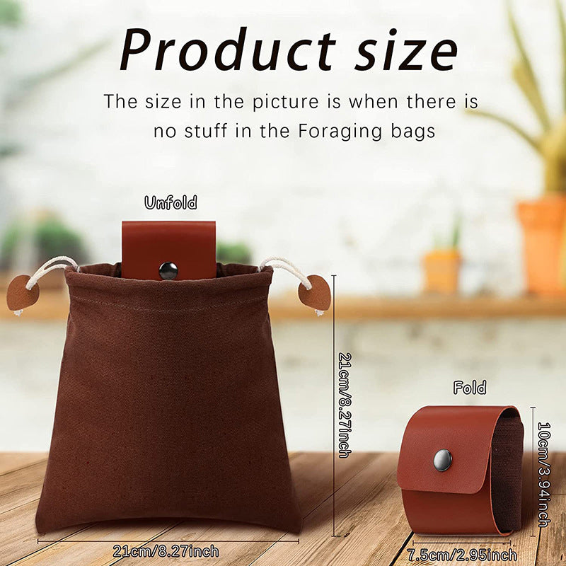 Multifunctional folding collection bag, outdoor storage bag