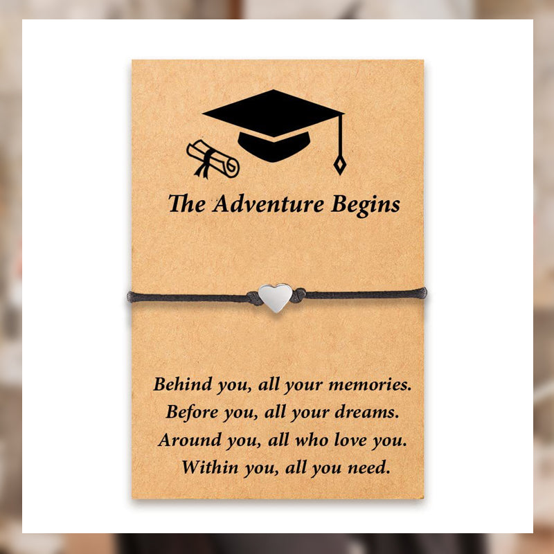 Creative Simple Card Bracelet Graduation Season