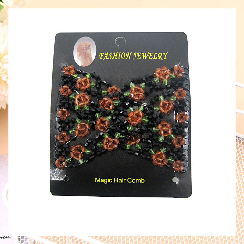 Elastic Rose Flower Hair Curler