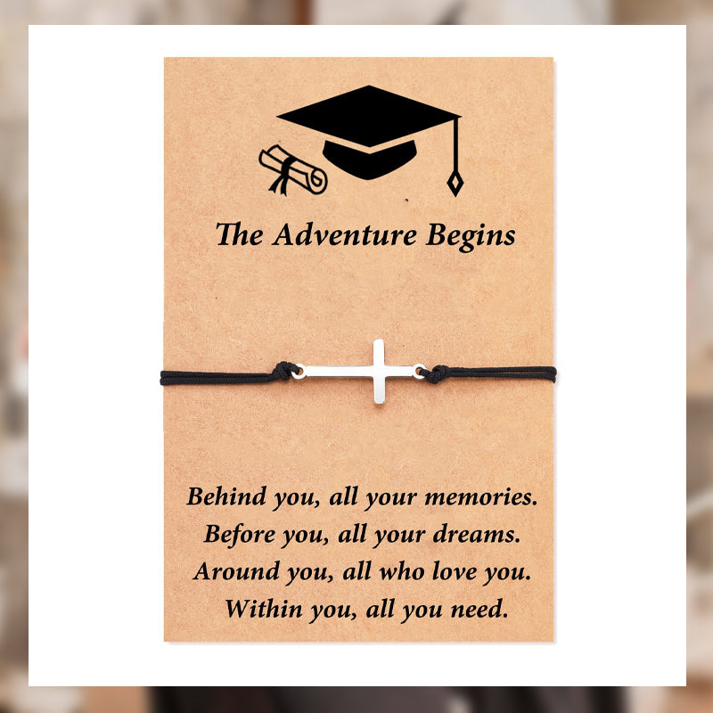 Creative Simple Card Bracelet Graduation Season