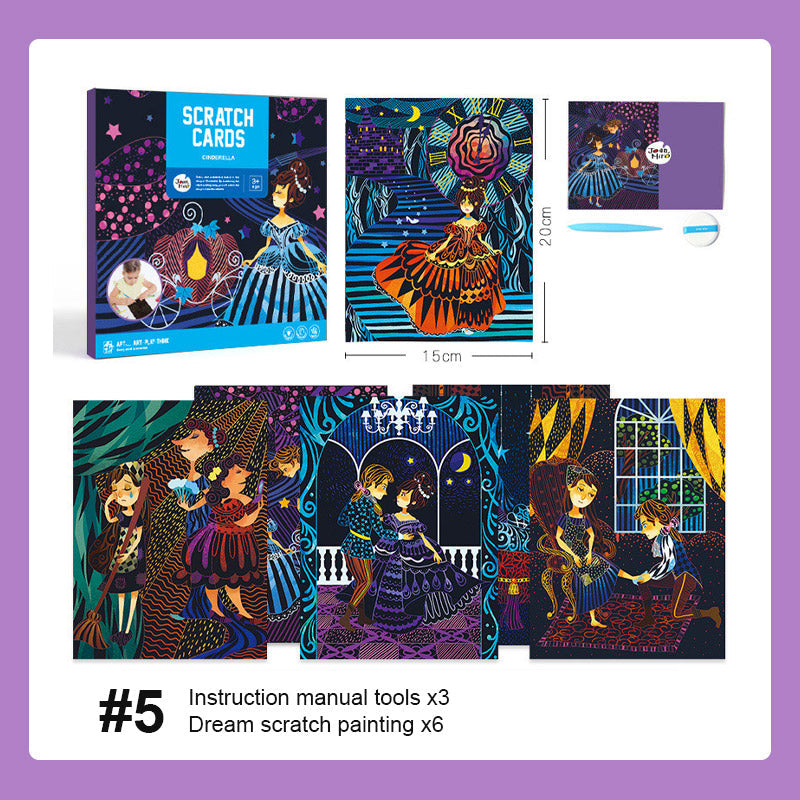 DIY Handmade Drawing Book Drawing Paper Notes