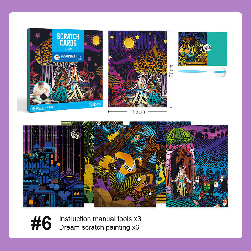 DIY Handmade Drawing Book Drawing Paper Notes