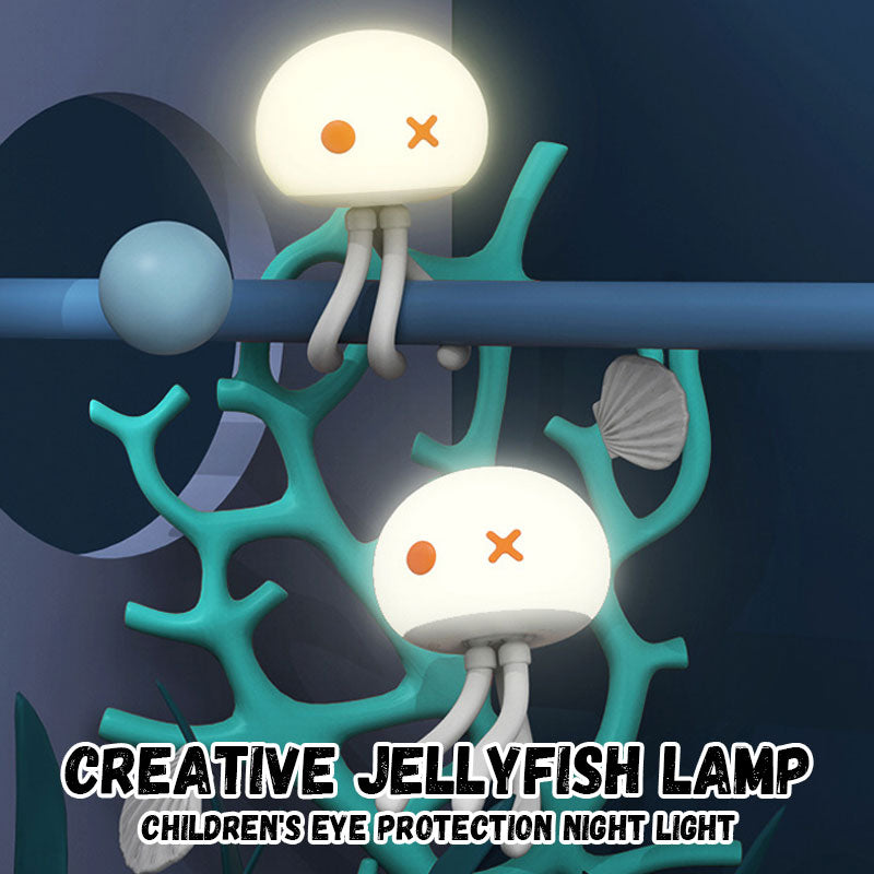 Creative Jellyfish Lamp Children's Eye Protection Night Lamp