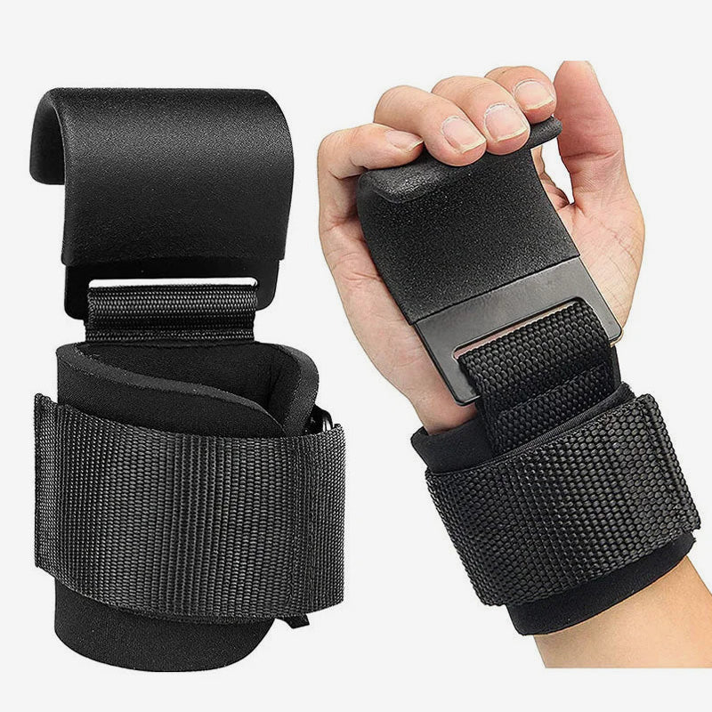 Weightlifting Hook Wrist Guard Non-slip Hard Pull Hook(2 PCS)