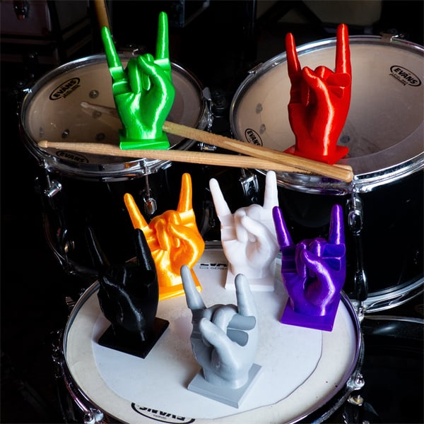 π₯ Rock Hand" Drumstick Display Stand