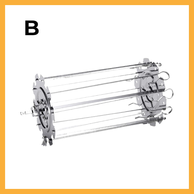 Stainless Steel Automatic Rotating Grill