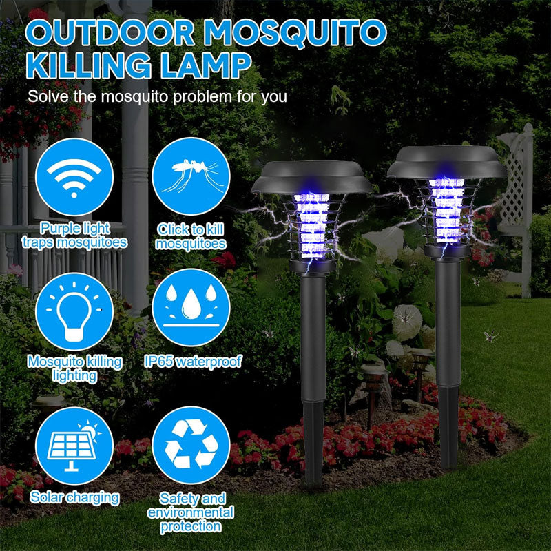 Solar Outdoor Mosquito Killing Lighting Decorative Lamp