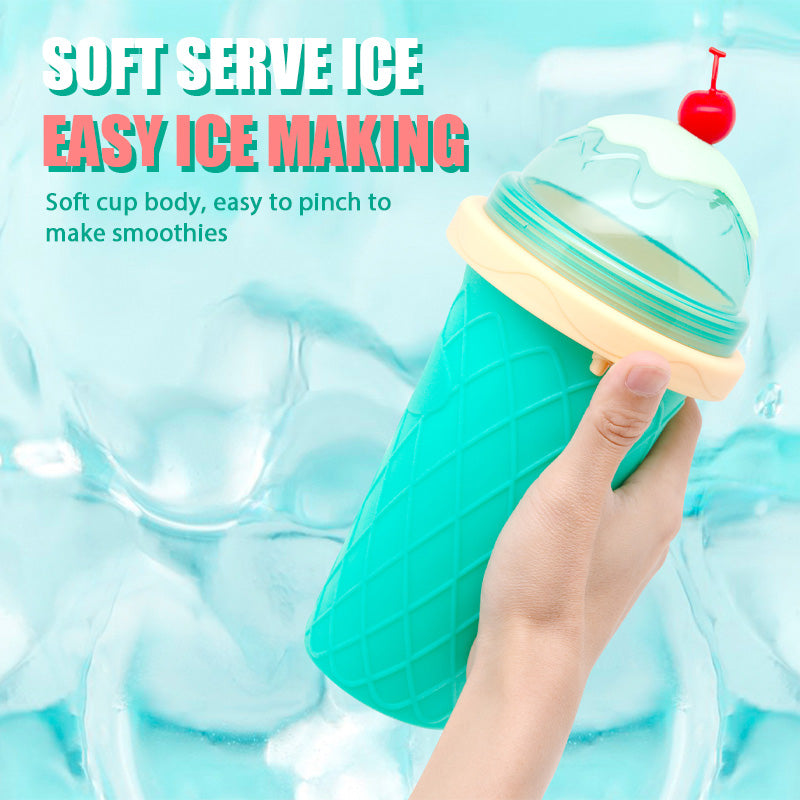 Ice Cup That Turns Into Ice With A Pinch