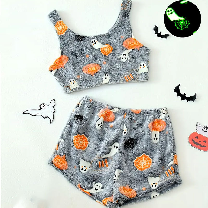Halloween Glow-in-the-Dark Pajamas