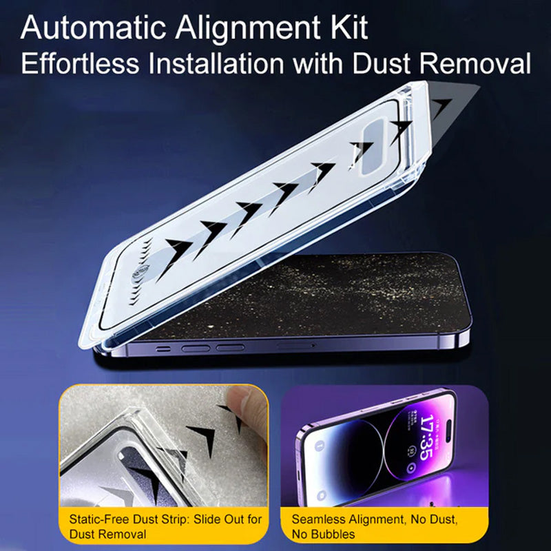 📱Fully automatic dust-free warehouse tempered film-✨Anyone can easily install
