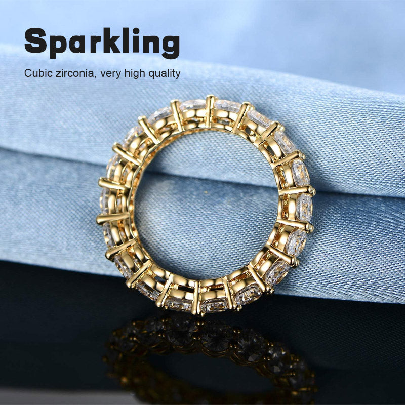 Women's Ring with Zircon⏰Purely handmade⏰limited production capacity