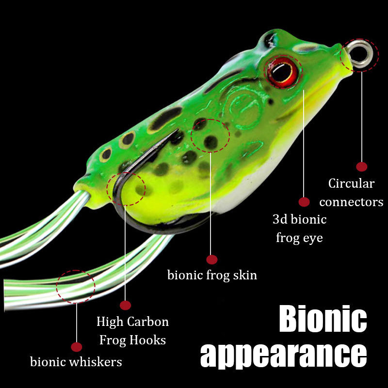 Improved Version Of Simulated Frog Lure(5 PCS)