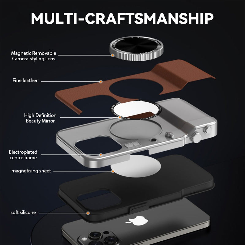 Integrated Camera Bluetooth Phone Case