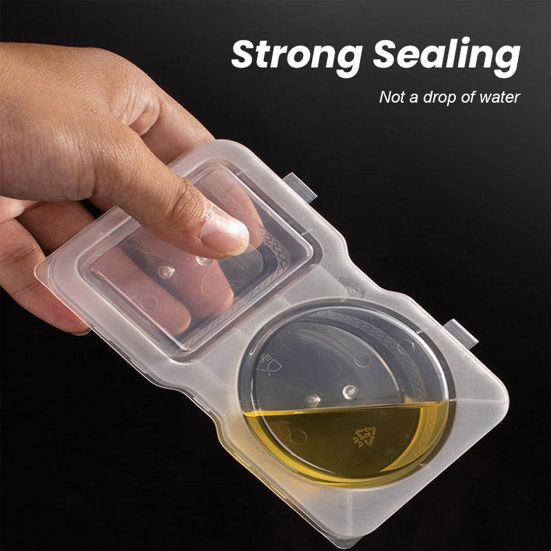 Portable Seasoning Box👍Food grade material, heatable and reusable