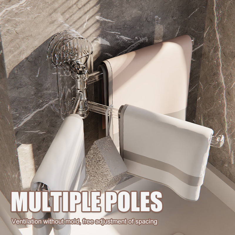 Suction Cup Rotating Rag Holder