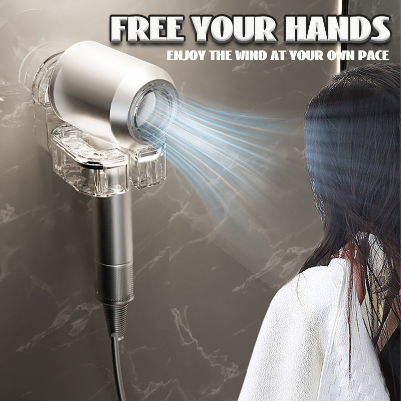 No Punching Hair Dryer Holder