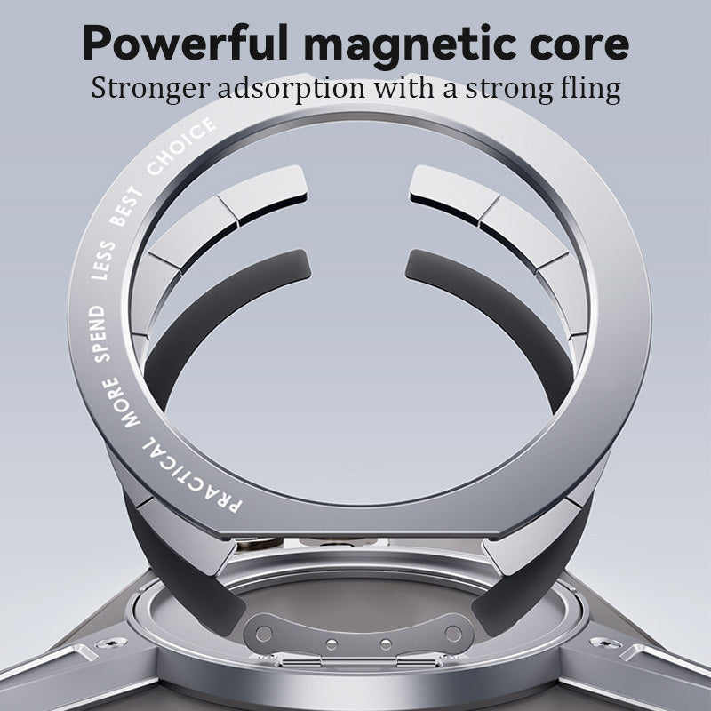 X-shaped mobile phone case rotating magnetic bracket - can be used for at least 3 years