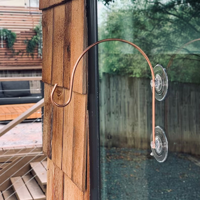 Suction Cup Type Window Hummingbird Feeder