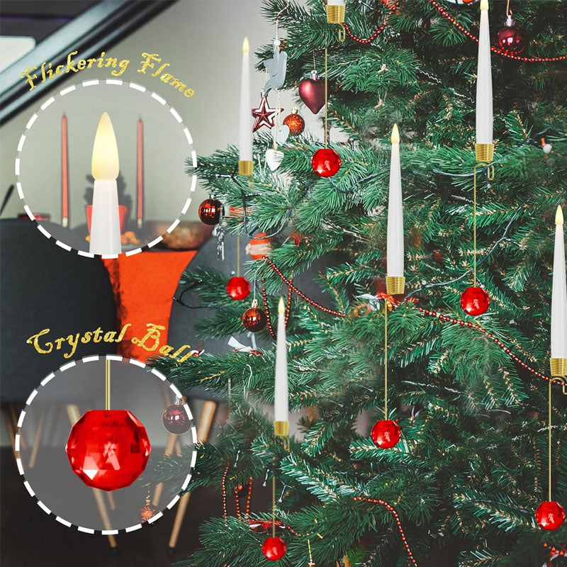 Christmas LED Candle Ornaments