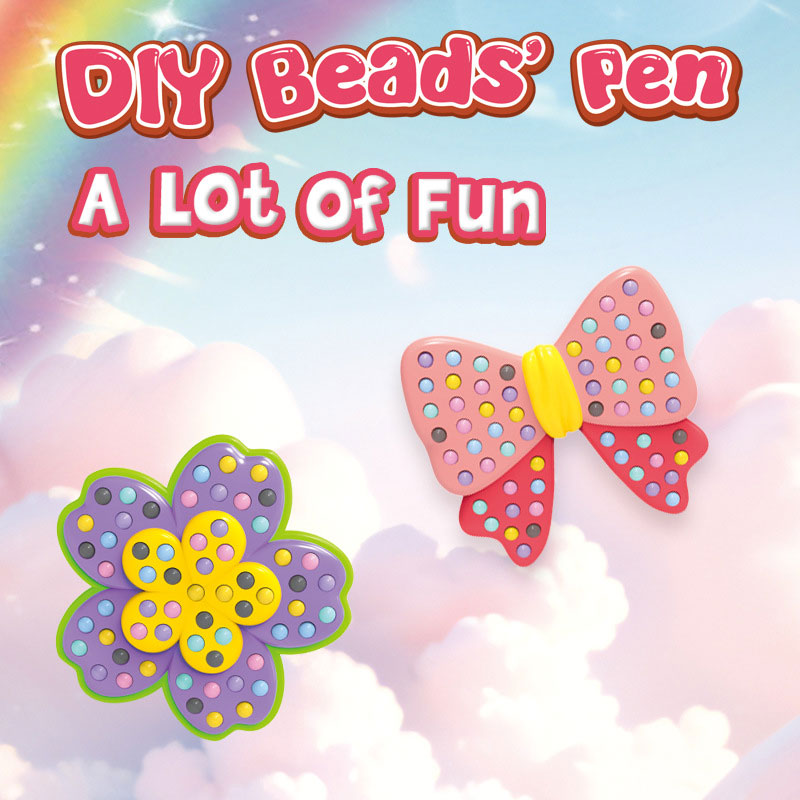 DIY Handmade Bead Stickers