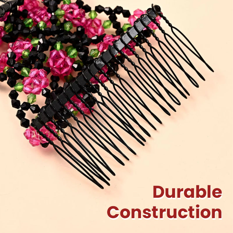 Elastic Rose Flower Hair Curler