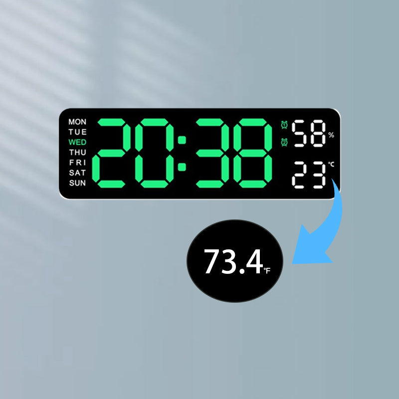 π₯2024 Upgraded Digital Wall Clock Large Display