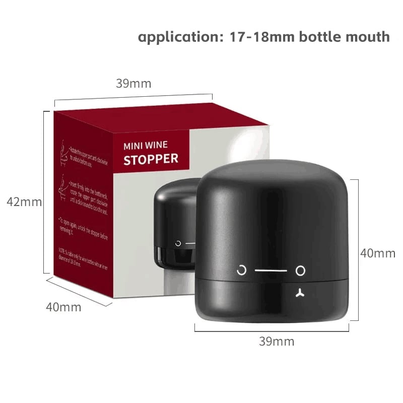 š¾Swivel Pull-Out Seal Wine Bottle Stopper