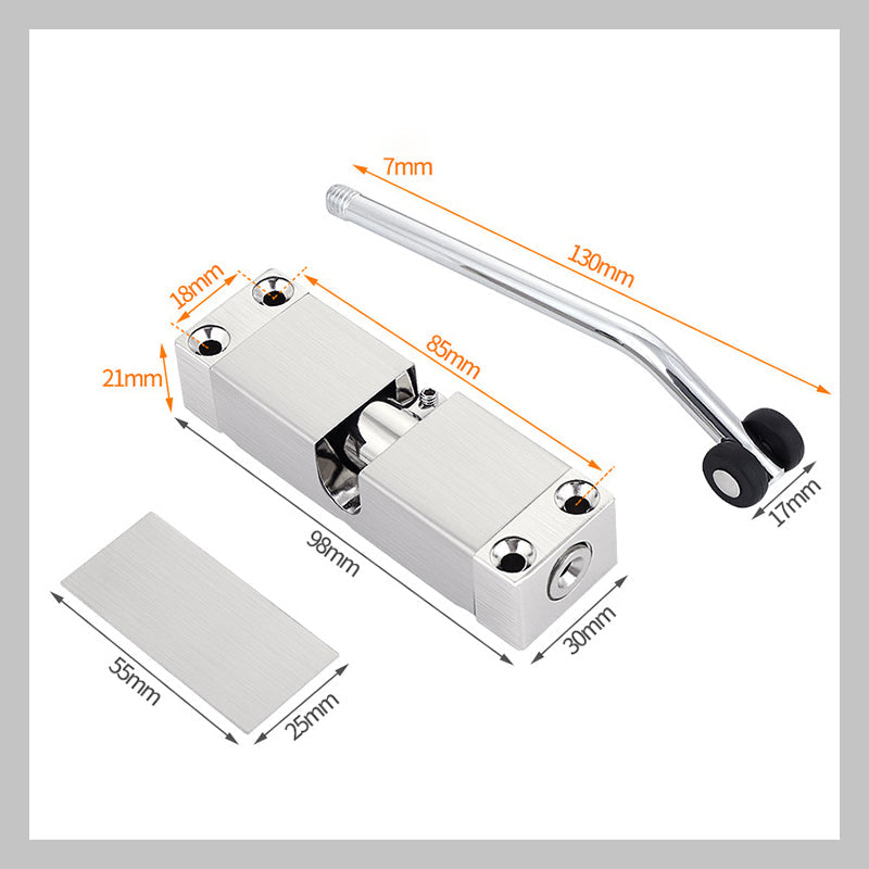 Silent Adjustable Automatic Door Closer