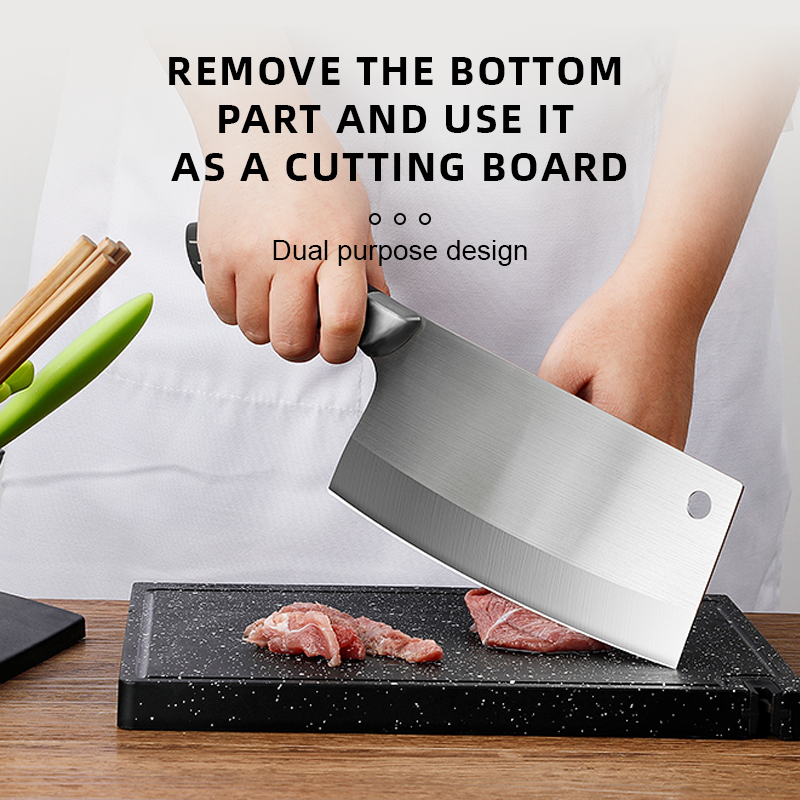 Multifunctional Punch-Free Magnetic Knife Holder