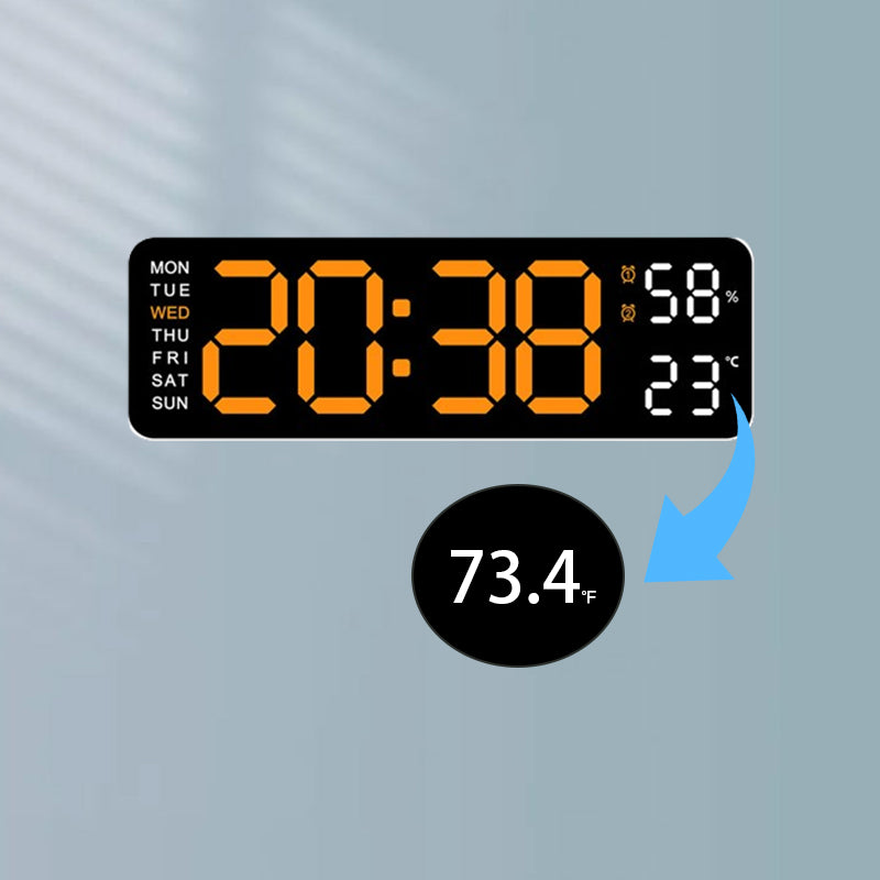 π₯2024 Upgraded Digital Wall Clock Large Display