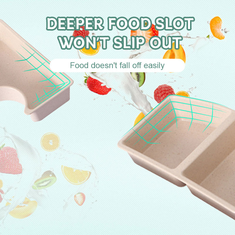 Bamboo Fiber Car Children's Dining Tray