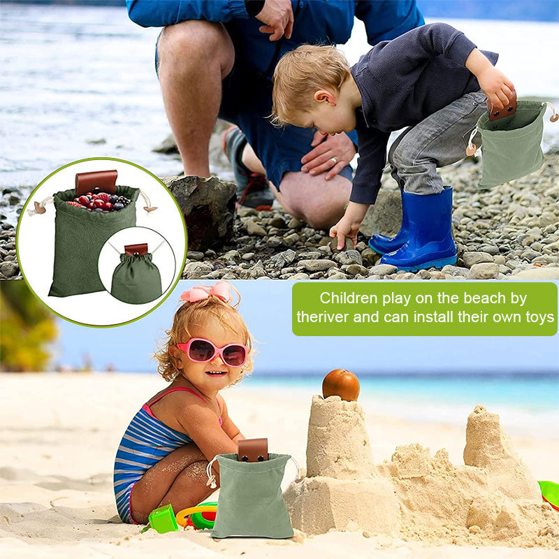 Multifunctional folding collection bag, outdoor storage bag