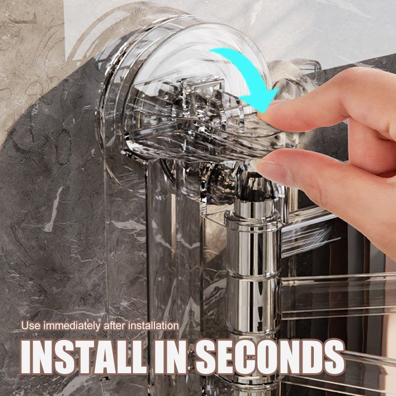 Suction Cup Rotating Rag Holder