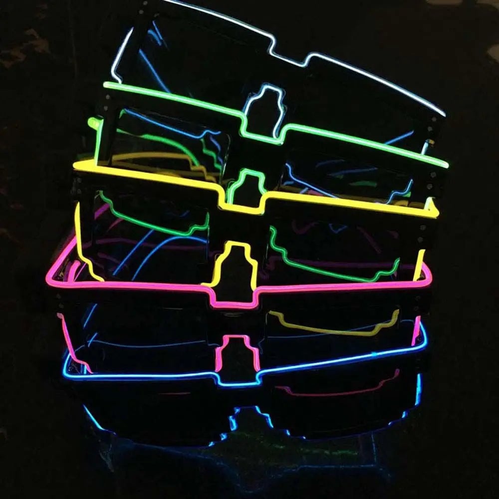 🕶️Bar Party LED Lighting Fashion Glasses