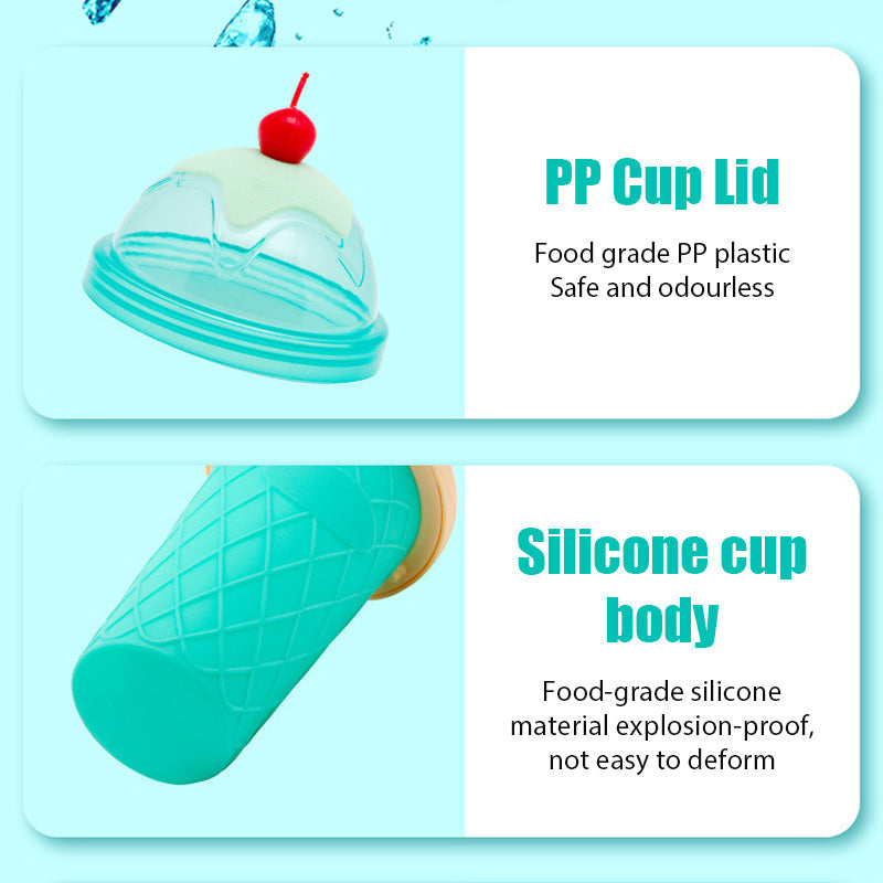 Ice Cup That Turns Into Ice With A Pinch