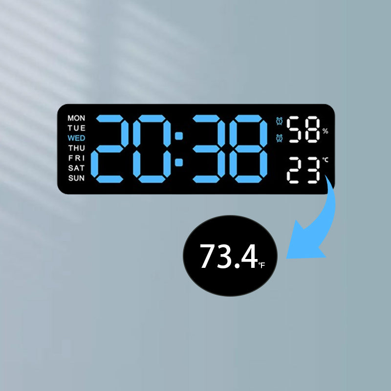 π₯2024 Upgraded Digital Wall Clock Large Display