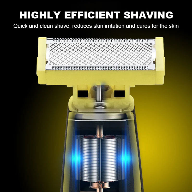 Wet and dry shaver