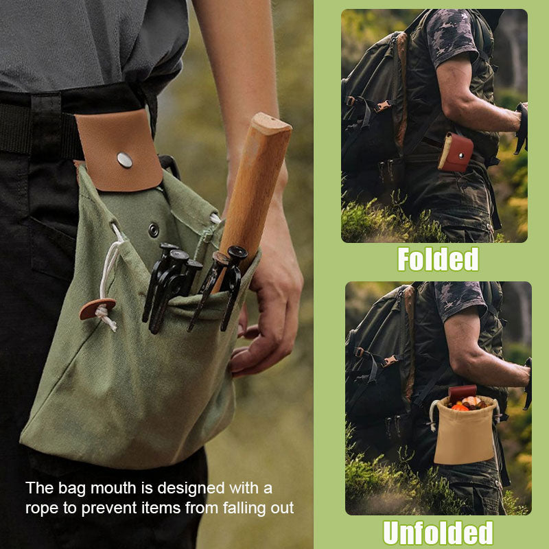 Multifunctional folding collection bag, outdoor storage bag