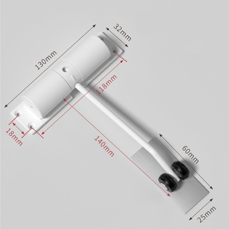 Silent Adjustable Automatic Door Closer