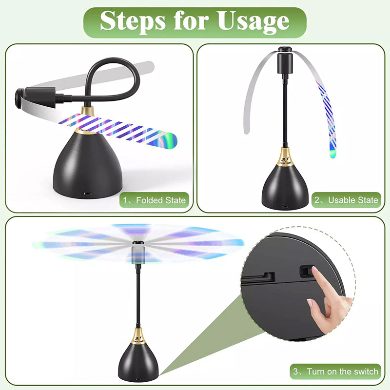 Indoor And Outdoor Fly And Mosquito Repellent Fans