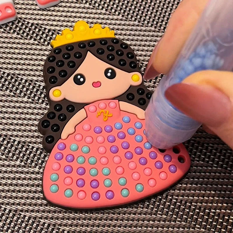 DIY Handmade Bead Stickers