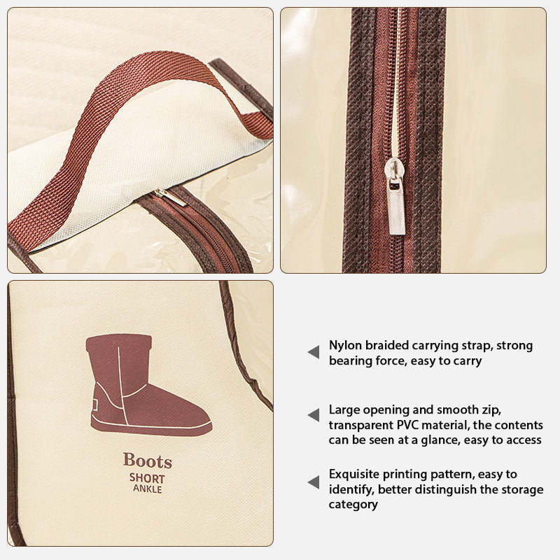 Thickened Waterproof Boot Storage Bag Travel Shoe Bag