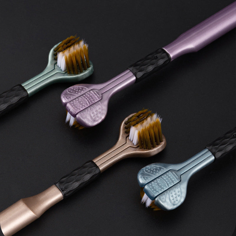 Three-Sided Deep Cleaning Toothbrush