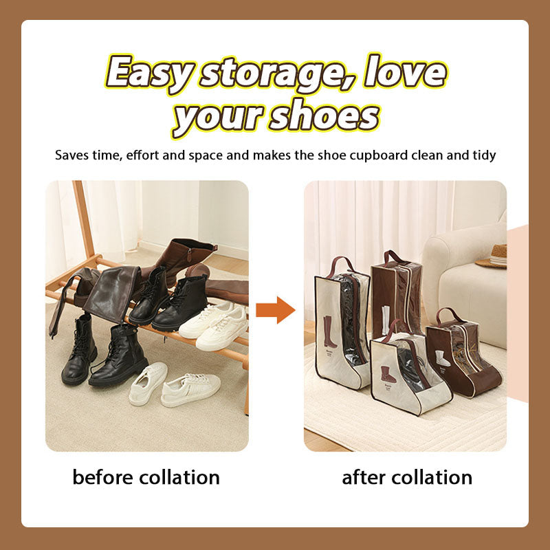 Thickened Waterproof Boot Storage Bag Travel Shoe Bag
