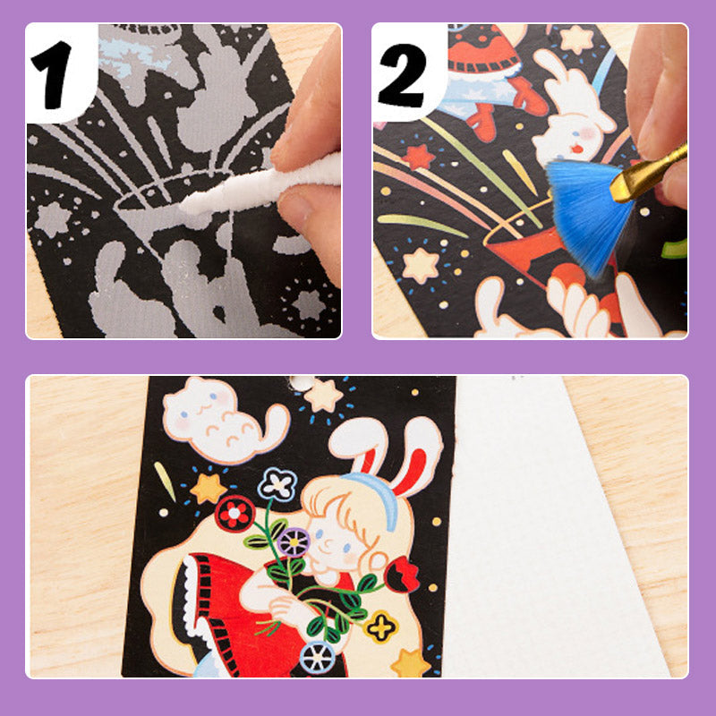 DIY Handmade Drawing Book Drawing Paper Notes