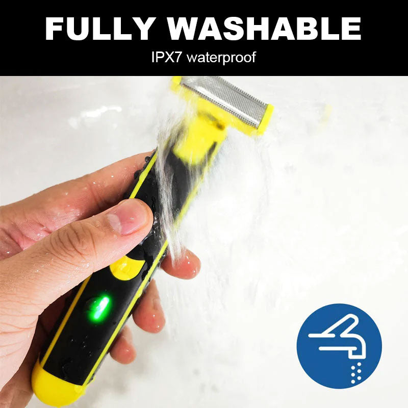 Wet and dry shaver