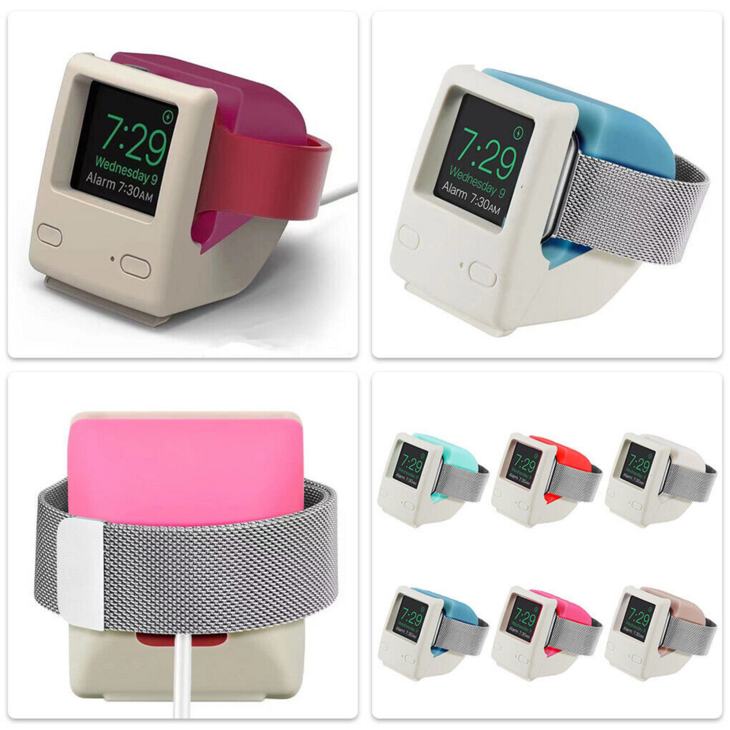 Computer Monitor Watch Stand, Charging Base