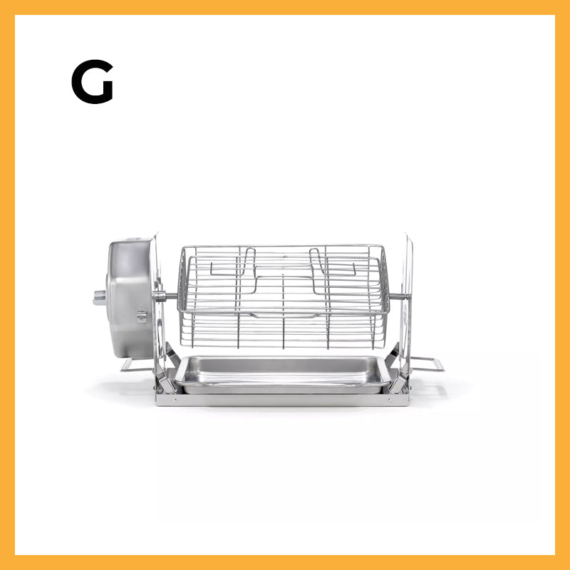 Stainless Steel Automatic Rotating Grill