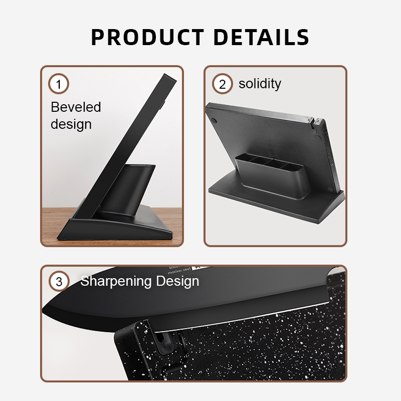 Multifunctional Punch-Free Magnetic Knife Holder